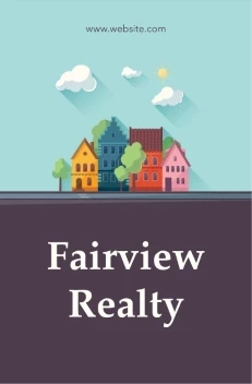 Real Estate Illustration Houses