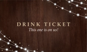 Fairy Lights Drink Ticket