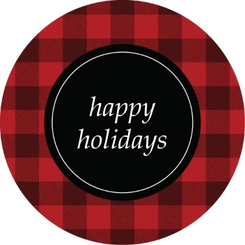 Classic Holiday Plaid Pattern