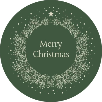 Elegant Holiday Wreath