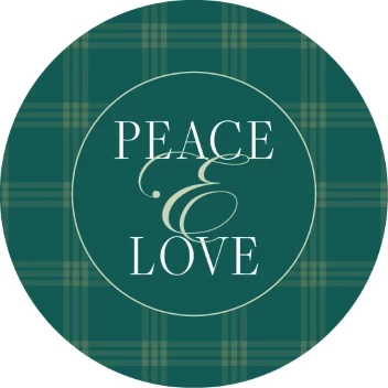 Plaid Peace and Love