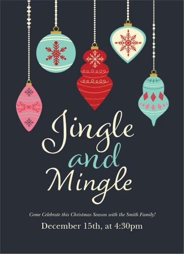 Hanging Ornaments Illustration