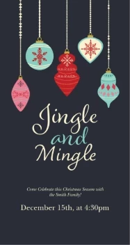 Hanging Ornaments Illustration