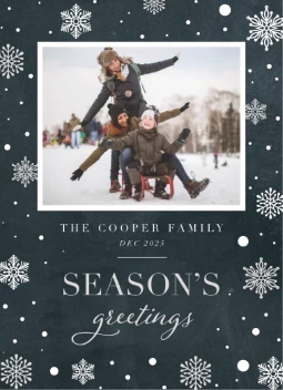 Snowflakes Paper Textured