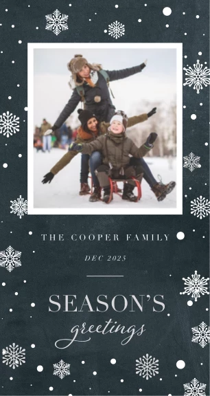 Snowflakes Paper Textured