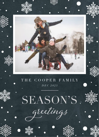 Snowflakes Paper Textured