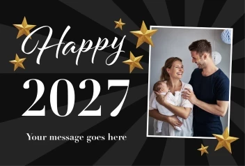 Stars New Years Banner