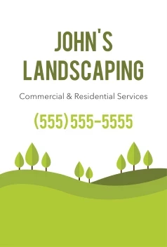 Landscaping Illustration