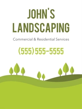 Landscaping Illustration