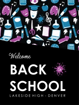 School Chalkboard Illustration