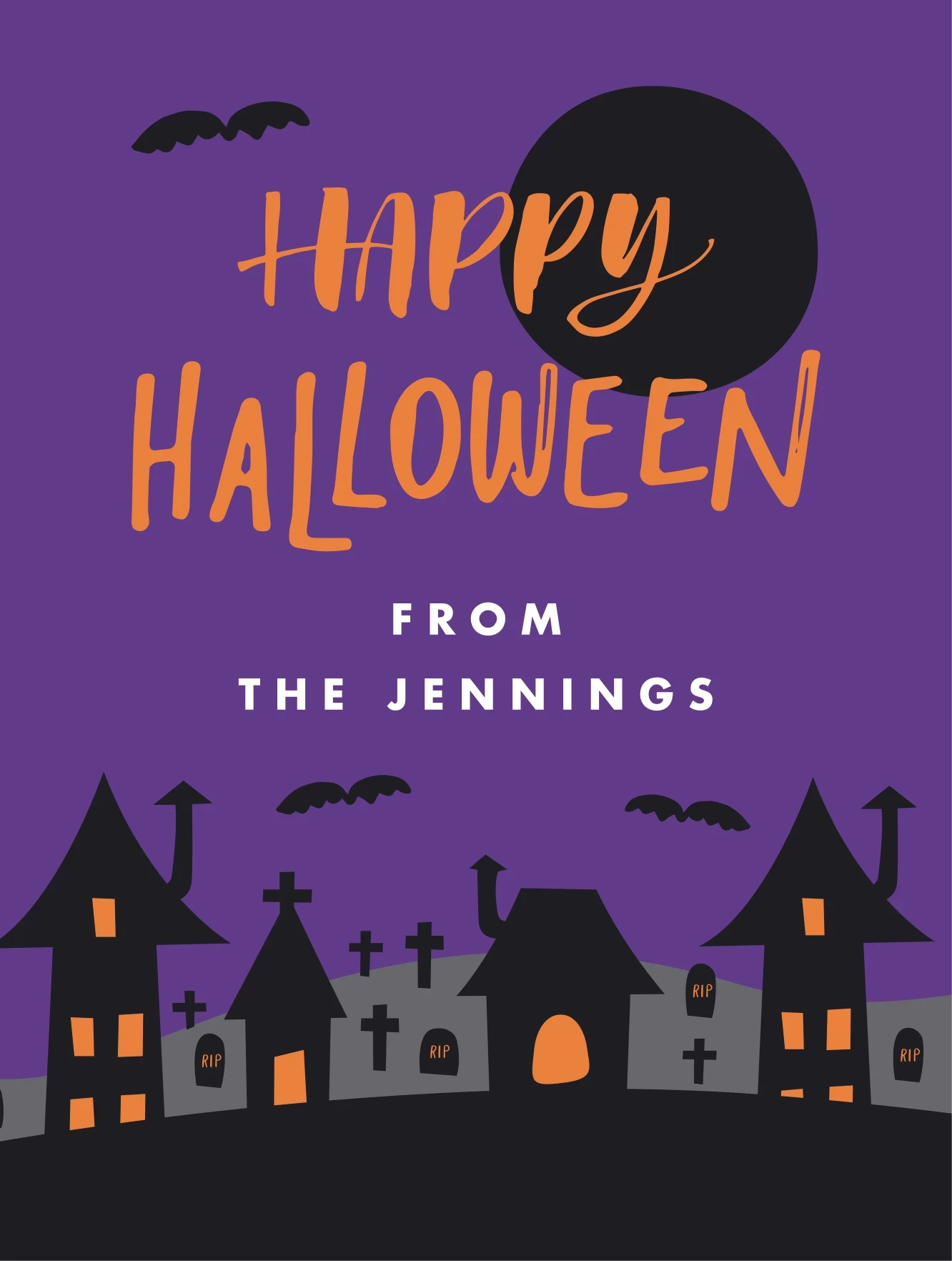 Happy Halloween Scene