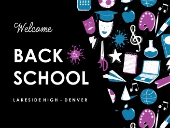 School Chalkboard Illustration