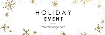 Snowflakes Holiday Event