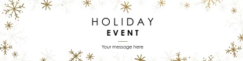 Snowflakes Holiday Event