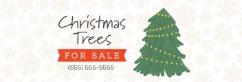 Christmas Tree Illustration Sale