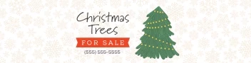 Christmas Tree Illustration Sale