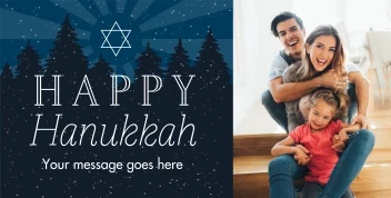 Happy Hanukkah Snow