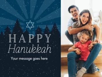 Happy Hanukkah Snow