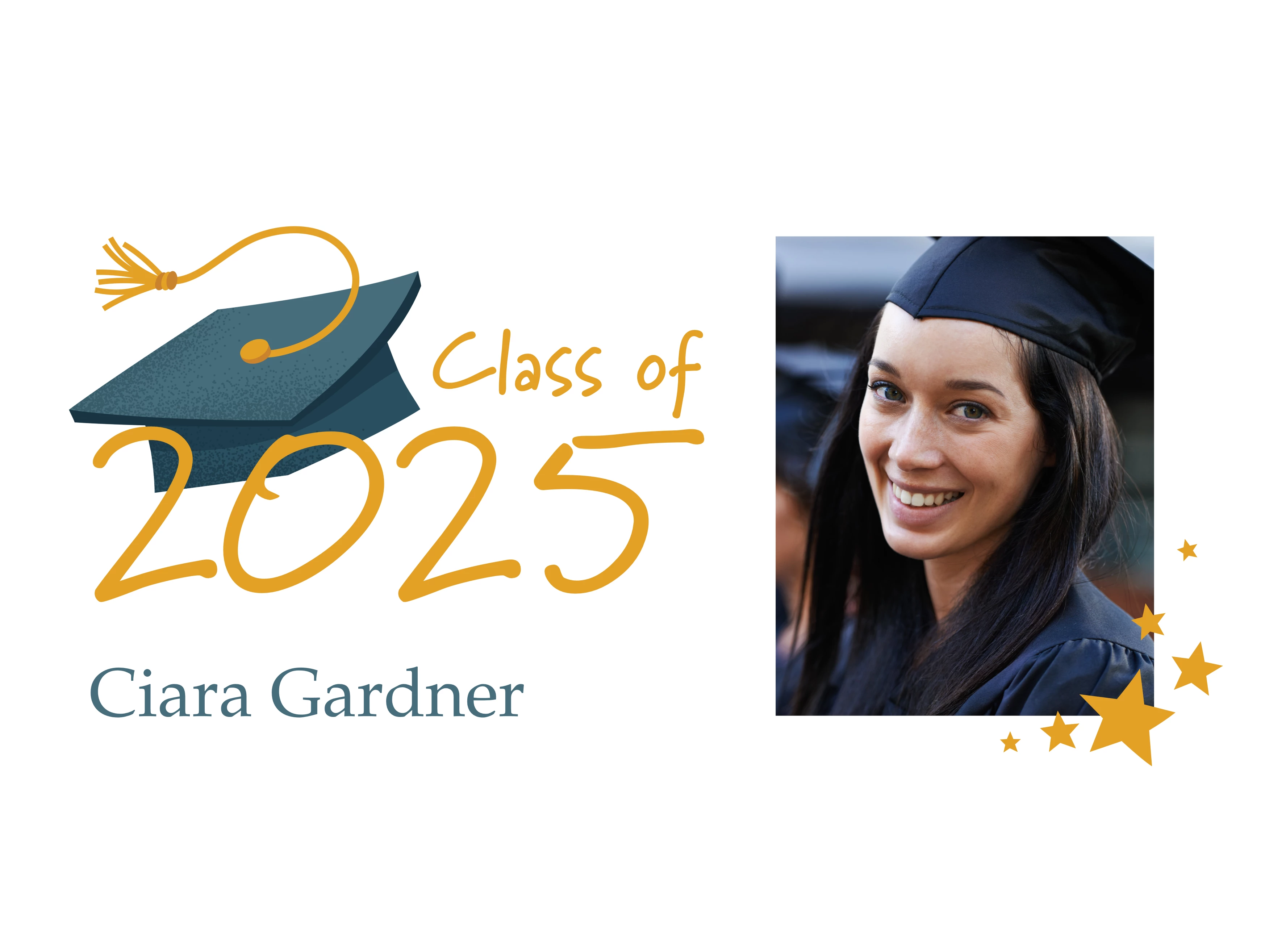 Playful Grad Hat