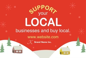 Support Local Holiday Scenery