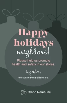 Happy Holidays to Neighbors