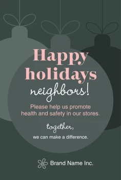 Happy Holidays to Neighbors