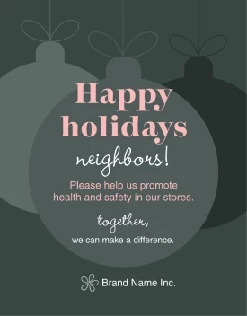 Happy Holidays to Neighbors