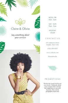 Tropical Palm Leaves