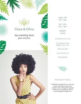 Tropical Palm Leaves