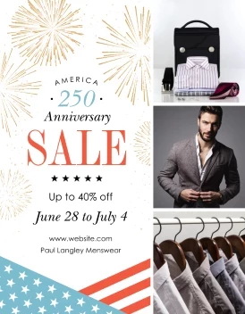 America 250 Sale