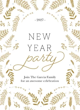 Botanical NYE Party