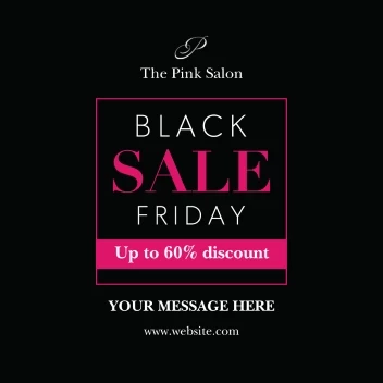 Colorful Frame Black Friday