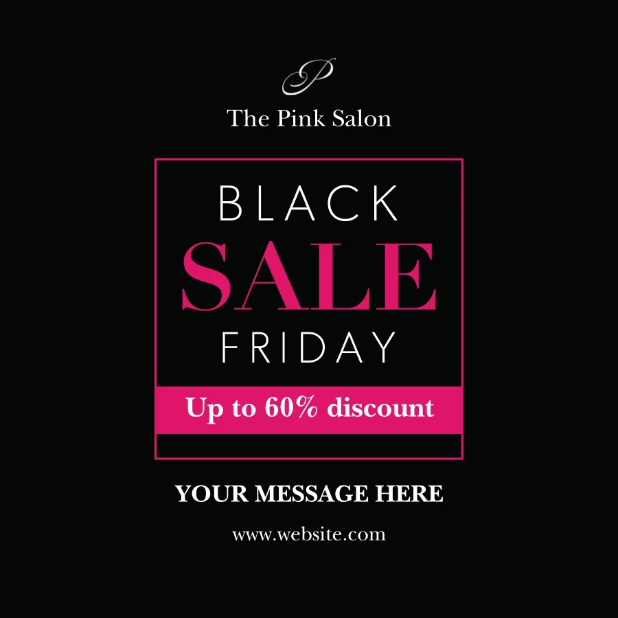 Colorful Frame Black Friday