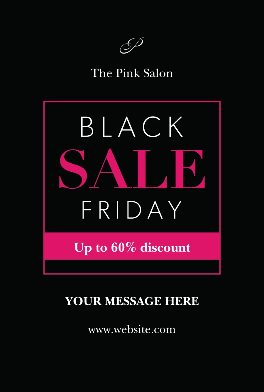 Colorful Frame Black Friday