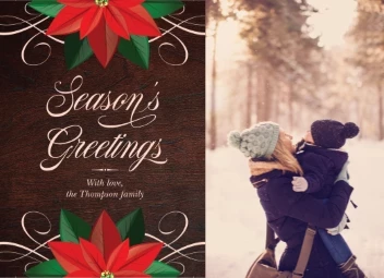 Floral Swirly Script