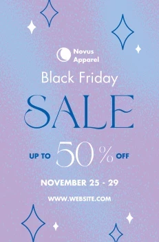 Joyful Gradient Black Friday