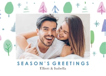 Quaint Festive Trees