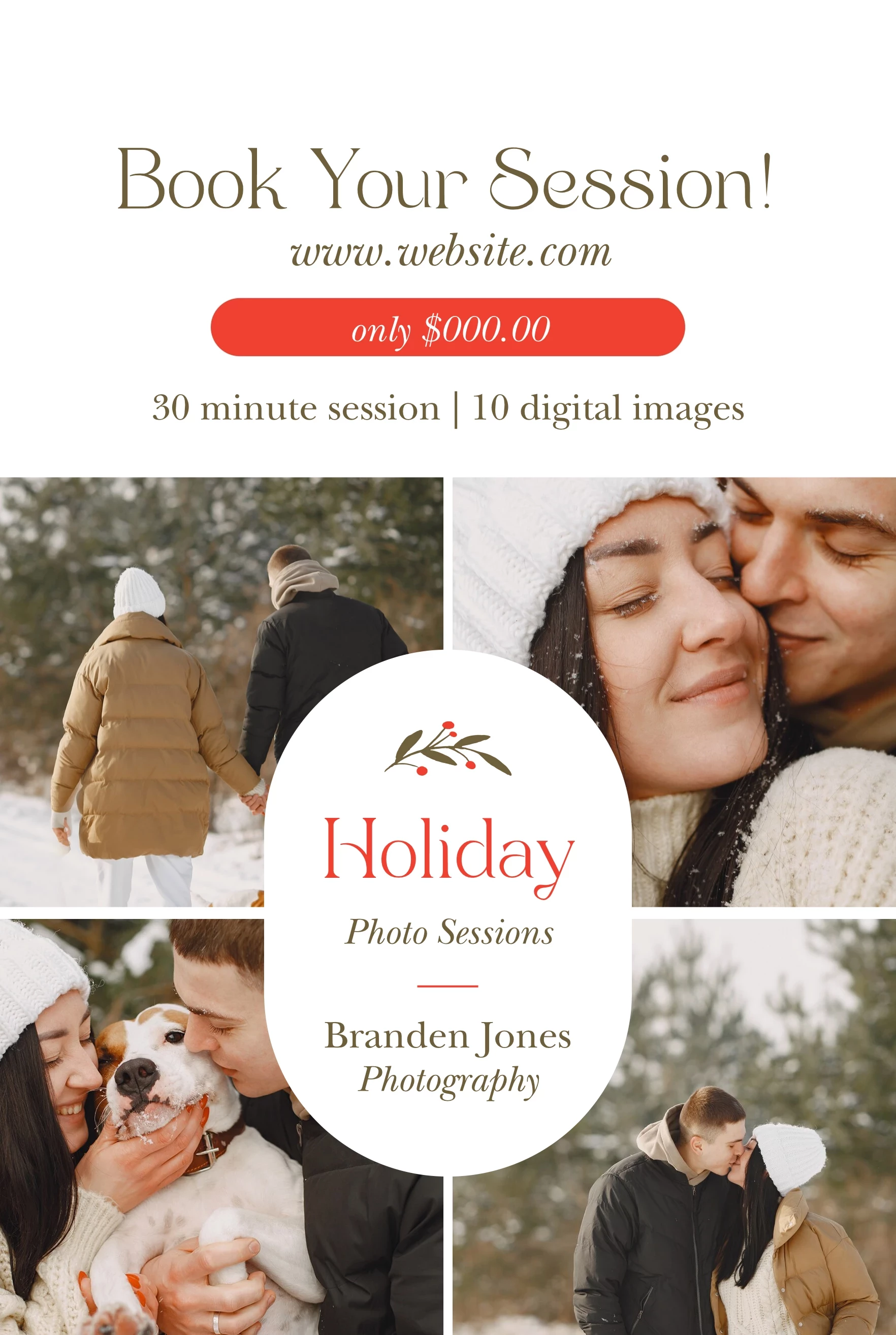 Holiday Photo Sessions