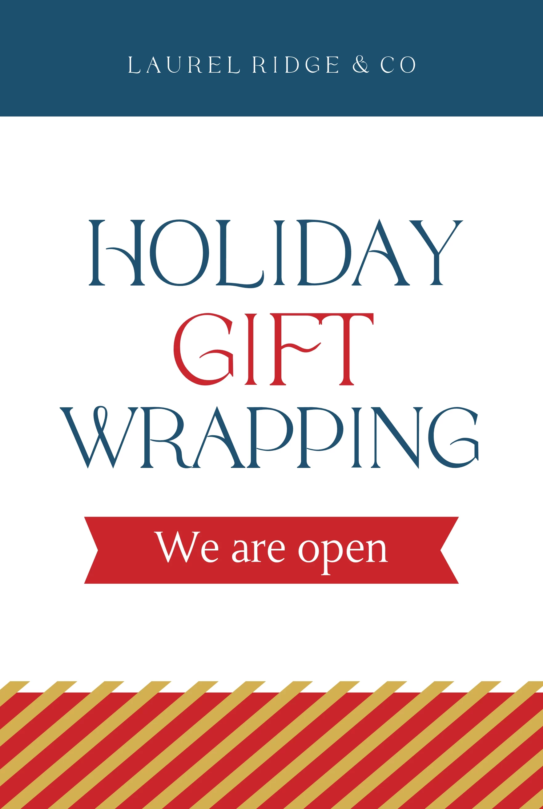 Holiday Gift Wrapping