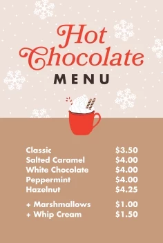 Hot Chocolate Stand