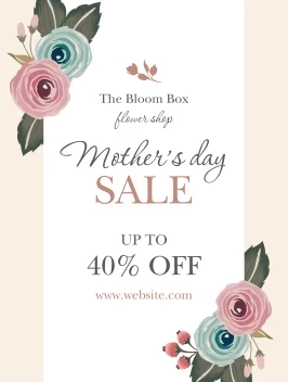 Mother's Day Flower Sale