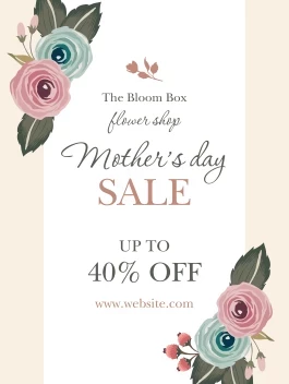 Mother's Day Flower Sale