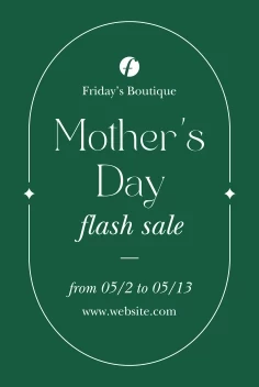 Mother's Day Flash Sale
