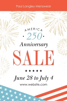 America 250 Sale