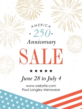 America 250 Sale
