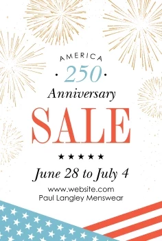America 250 Sale