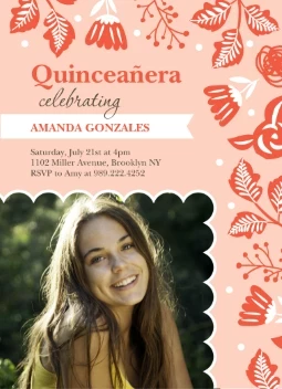 Scallops And Whimsy Quinceañera