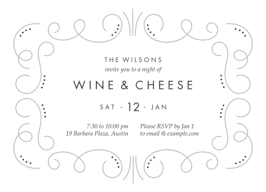 Sophisticated Swirls Party