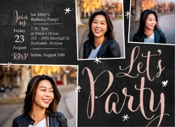 Joyful Stars Party Collage