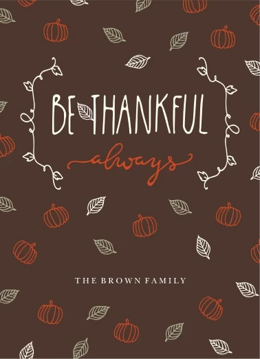 Thankful Always